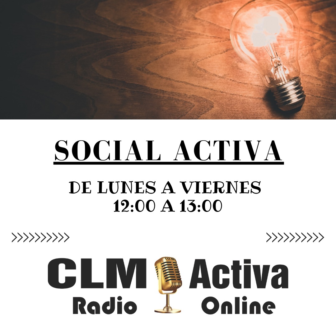 Imagen de una bombilla encendida junto a nombre del programa, horario y logo