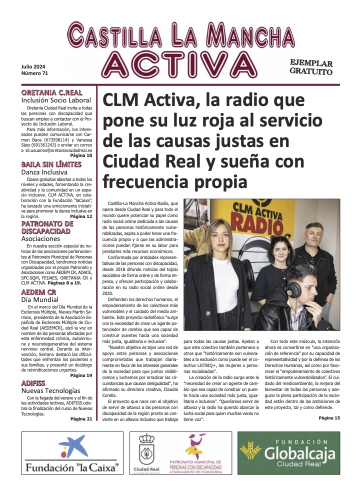 CLM Activa Num. 71 - Julio 2024