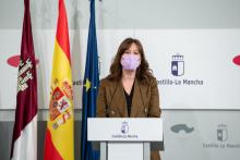 La consejera de Igualdad y portavoz del Ejecutivo regional, Blanca Fernández