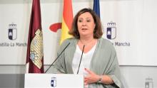  La consejera de Economía, Empresas y Empleo de Castilla-La Mancha, Patricia Franco, ha informado en rueda de prensa sobre asuntos del Consejo de Gobierno relacionados con su departamento