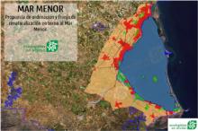Foto mapa de Mar Menor