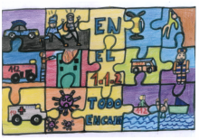 El Gobierno de Castilla-La Mancha convoca la X edición del concurso de dibujo escolar del 1-1-2 para colegios de Educación Primaria
