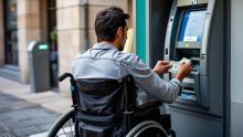 Cajeros automáticos accesibles para personas con discapacidad a partir del 28 de junio