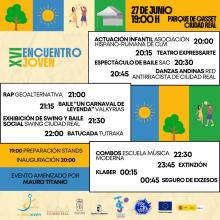 Talleres, espectáculos y conciertos en el 16º Encuentro Joven en el Parque Gasset