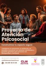 CLM ACTIVA Refuerza el Proyecto de Atención Psicosocial con el respaldo del Patronato Municipal de Personas con Discapacidad de Ciudad Real