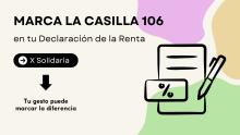 Un gesto que no cuesta nada y puede cambiar miles de vidas: marca la ‘X Solidaria’ en tu Renta