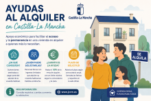 Hasta el 50% del alquiler durante 15 meses: así son las nuevas ayudas de la JCCM para 2026