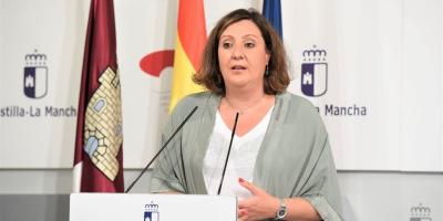 La consejera de Economía, Empresas y Empleo de Castilla-La Mancha, Patricia Franco, ha informado en rueda de prensa sobre asuntos del Consejo de Gobierno relacionados con su departamento