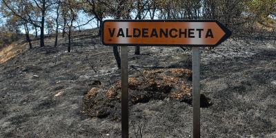 Extinguido el incendio declarado en una pedanía de Humanes que ha quemado 1.600 hectáreas