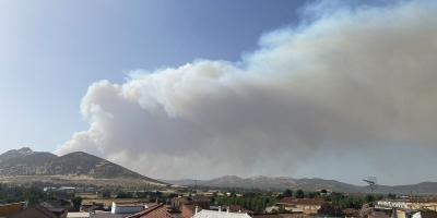 Castilla-La Mancha vive su peor jornada de incendios del verano con fuegos activos en cuatro provincias