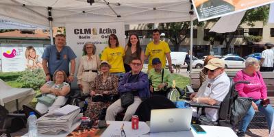 CLM Activa y Oretania Ciudad Real participan con éxito en la II Feria del Asociacionismo organizada este sábado