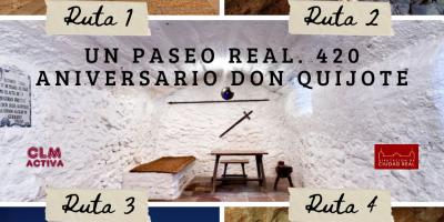 Subvenciones para asociaciones de Ciudad Real en la iniciativa ‘Un Paseo Real. 420 aniversario Don Quijote de La Mancha’