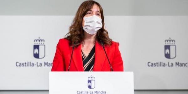 Blanca Fernández, ha valorado la mejoría experimentada en la región con la evolución de la crisis sanitaria