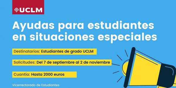 Ayudas para estudiantes en situaciones especiales