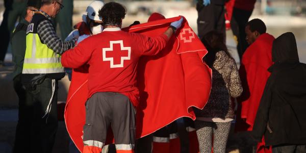 personas inmigrantes cruz roja