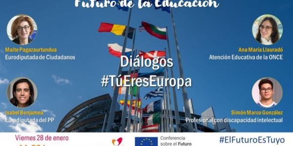 Servimedia acoge un nuevo diálogo #TúEresEuropa sobre educación, cultura y juventud
