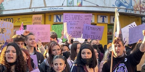 El feminismo vuelve a inundar las calles de Castilla-La Mancha: “Esta marcha no es de fiesta, es de lucha y protesta”
