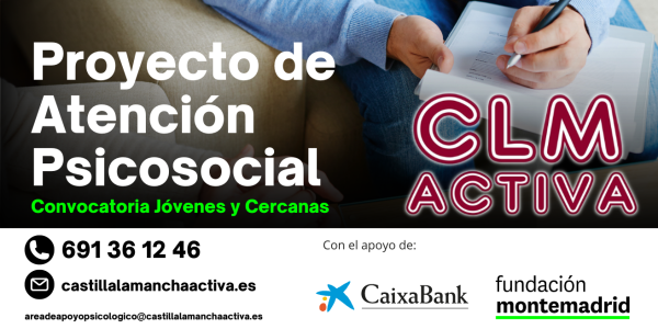 CLM Activa Fortalece el Apoyo Psicosocial para Personas con Discapacidad con el Respaldo de Fundación Montemadrid y CaixaBank