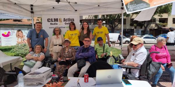 CLM Activa y Oretania Ciudad Real participan con éxito en la II Feria del Asociacionismo organizada este sábado