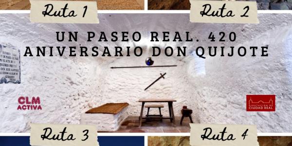 Subvenciones para asociaciones de Ciudad Real en la iniciativa ‘Un Paseo Real. 420 aniversario Don Quijote de La Mancha’