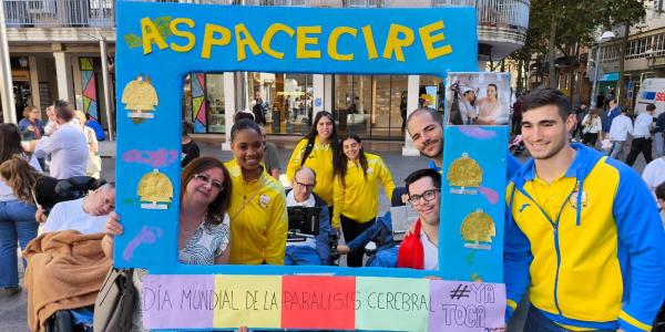 ASPACECIRE se une al lema ‘Ya toca’ que busca igualdad, justicia y dignidad para las personas con parálisis cerebral