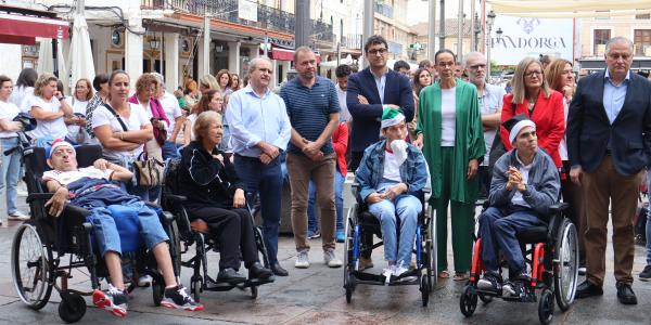 ASPACECIRE adelanta la Navidad en Ciudad Real para reivindicar apoyos que permitan cuidar sin renunciar a la propia vida