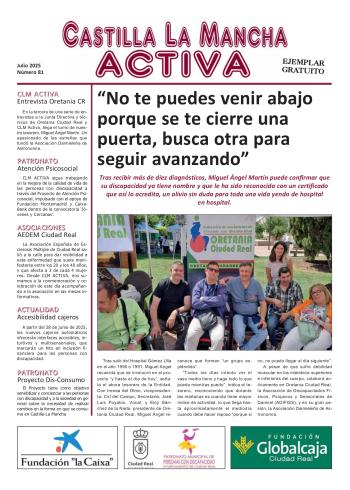 Portada CLM Activa Julio 2025